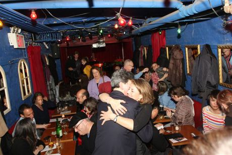 Peri Smilow and Budd Mishkin at The Cornelia Street Cafe, JewFest 2012