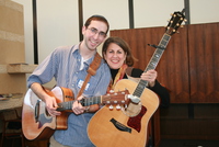 Peri Smilow and Josh Warshavsky at Congregation Beth El South Orange NJ 